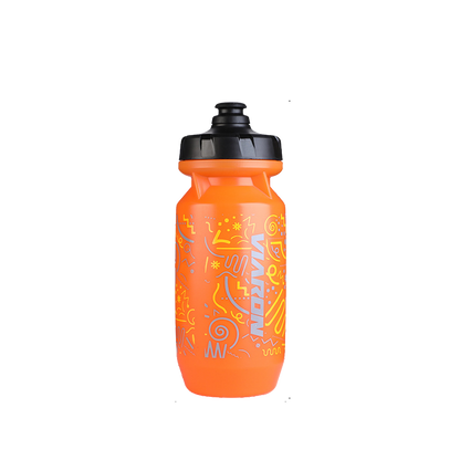Mountain bike outdoor cycling plastic water cup portable squeeze sports water bottle