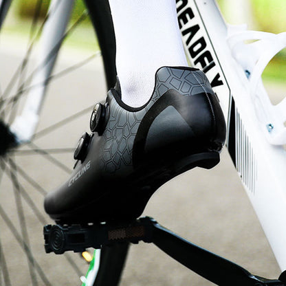 Lock-free cycling shoes hard-soled outdoor road bike set cycling shoes