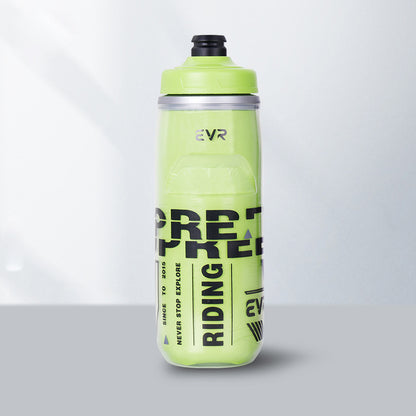 Cycling water bottle for cold and hot keeping squeeze sports water cup