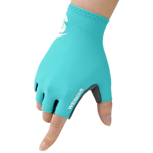 Outdoor sports breathable cycling non-slip sun-proof half-finger gloves