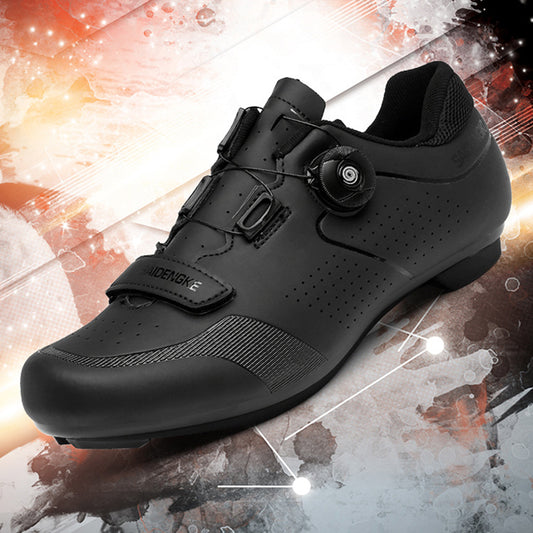 Lightweight and breathable cycling rubber shoes for outdoor sports and road cycling