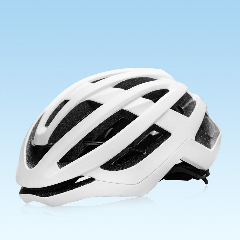 Mountain bike road cycling helmet with frame, double-shell one-piece molded safety helmet, breathable