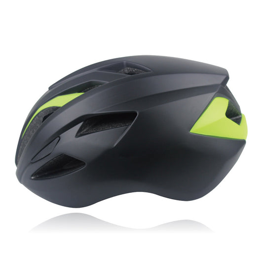One-piece molded aerodynamic cycling helmet for adults, mountain bike, road bike, and bicycle safety helmet