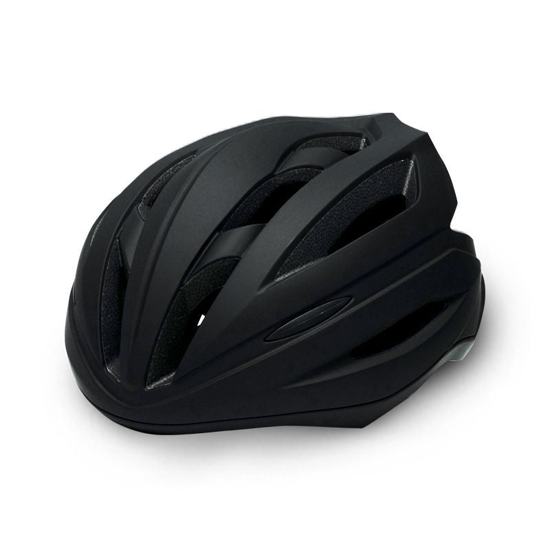 One-piece molded bicycle helmet for urban commuting and outdoor sports cycling