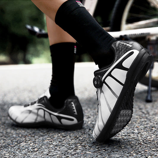 Cycling shoes men's and women's lockless bicycle shoes breathable