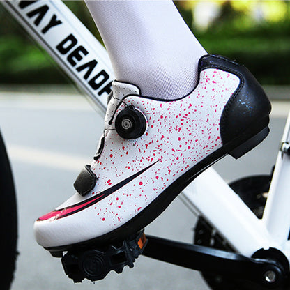 Cycling shoes road bike shoes outdoor equipment lock hard sole lock shoes