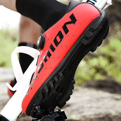 Mountain bike shoes hard sole breathable lock shoes