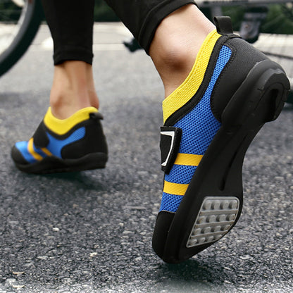 Cycling shoes men's and women's non-locking bicycle shoes road non-locking lightweight cycling shoes
