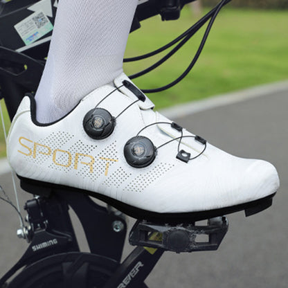 Bicycle lockable cycling shoes for men and women road bike lock shoes hard sole dynamic cycling shoes wide sole shoes