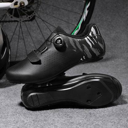Cycling shoes, road bike lock shoes, men's and women's power cycling shoes