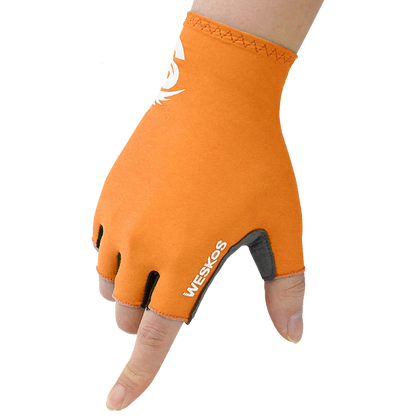 Outdoor sports breathable cycling non-slip sun-proof half-finger gloves