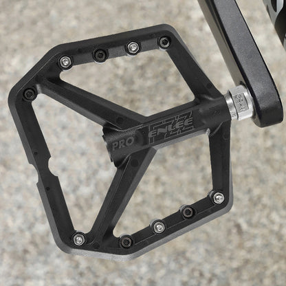 Bicycle nylon pedals downhill off-road pedals widened pedals non-slip pedals