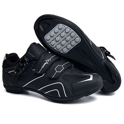 Lock-free cycling shoes, men's and women's lock shoes, hard-soled outdoor lock-free cycling shoes