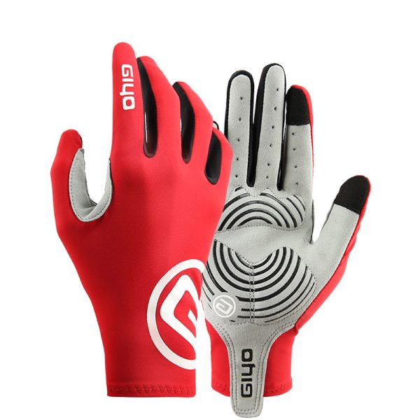 Wind-breaking road mountain bike cycling gloves long fingers - Image 5