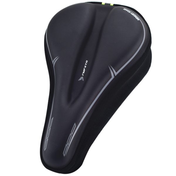 Thickened silicone soft cushion mountain bike super soft seat cover bicycle seat equipment - Image 3