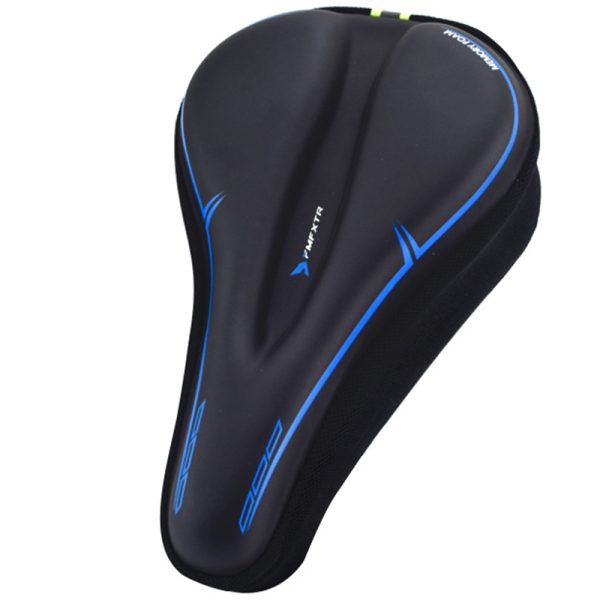 Thickened silicone soft cushion mountain bike super soft seat cover bicycle seat equipment - Image 2