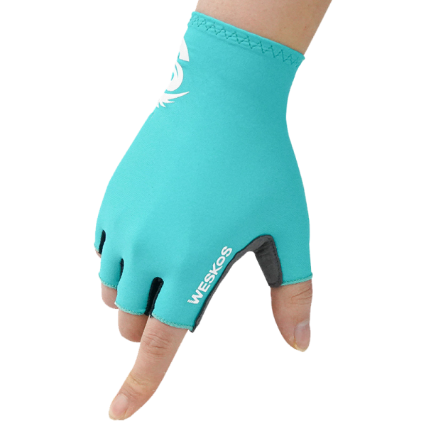 Outdoor sports breathable cycling non-slip sun-proof half-finger gloves