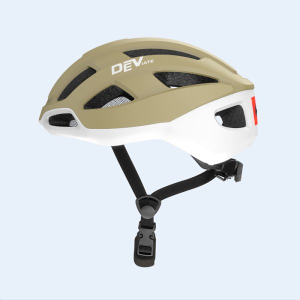 Cycling helmet bright taillight one-piece molding full-edge mountain bike helmet unisex - Image 4