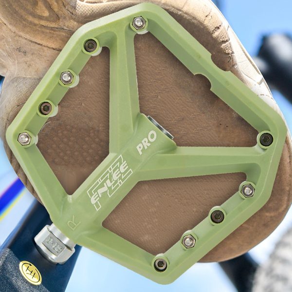 Bicycle nylon pedals downhill off-road pedals widened pedals non-slip pedals