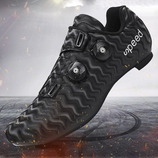 Road bike hard sole lock shoes cycling shoes outdoor
