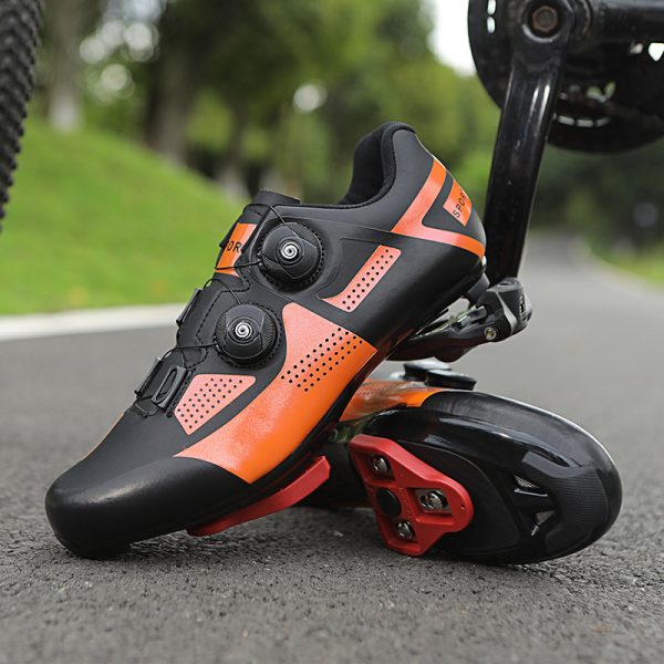 Outdoor cycling shoes, bicycle shoes, men's and women's hard-soled tension road shoes - Image 2