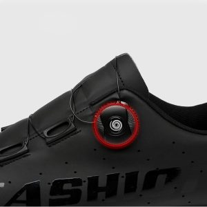 Breathable memory foam cycling shoes