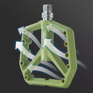 Lightweight CNC aluminum bike pedals