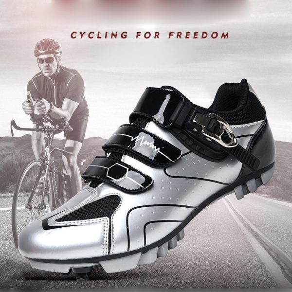 Bicycle road wide hard bottom mountain bike lock shoes