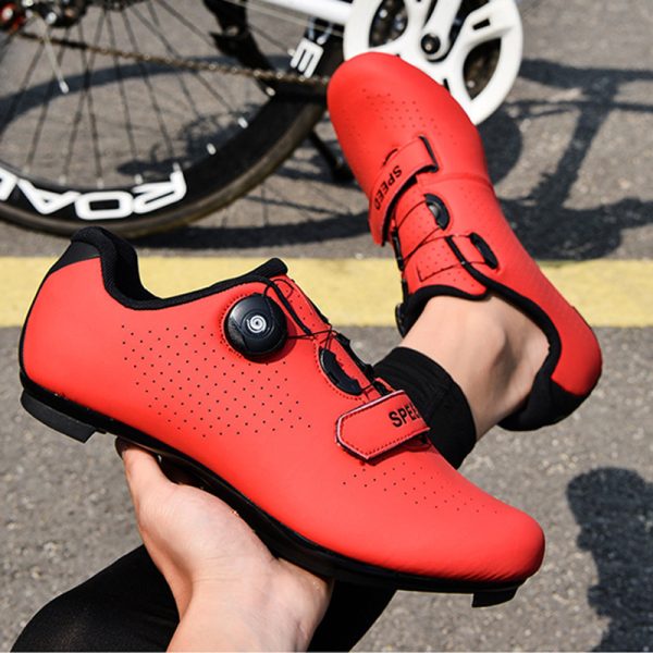 Road lock shoes sports cycling shoes men's and women's outdoor cycling shoes - Image 4