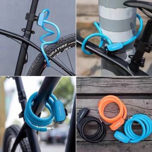 Bicycle lock anti-theft lock bar lock wire lock bicycle lock mountain bike lock