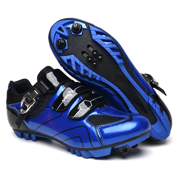Bicycle road wide hard bottom mountain bike lock shoes - Image 4