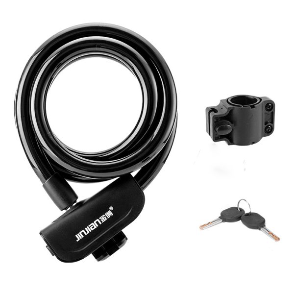 Bicycle lock anti-theft lock bar lock wire lock bicycle lock mountain bike lock - Image 2