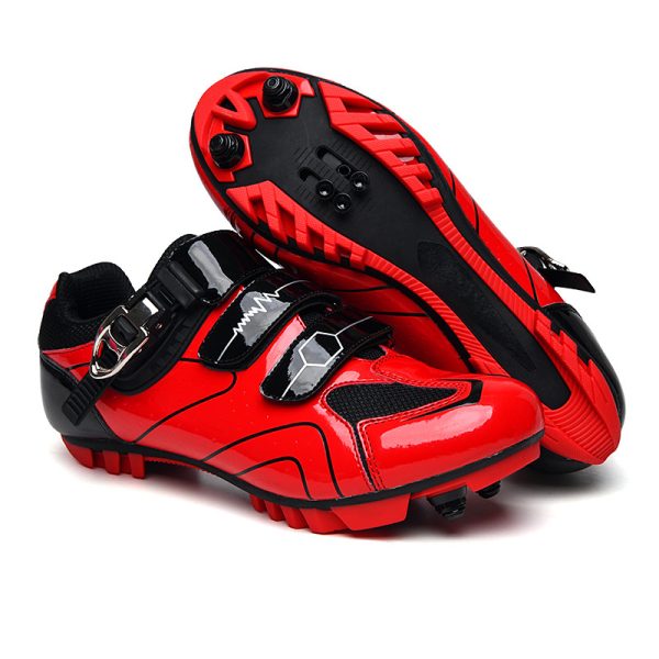 Bicycle road wide hard bottom mountain bike lock shoes - Image 3