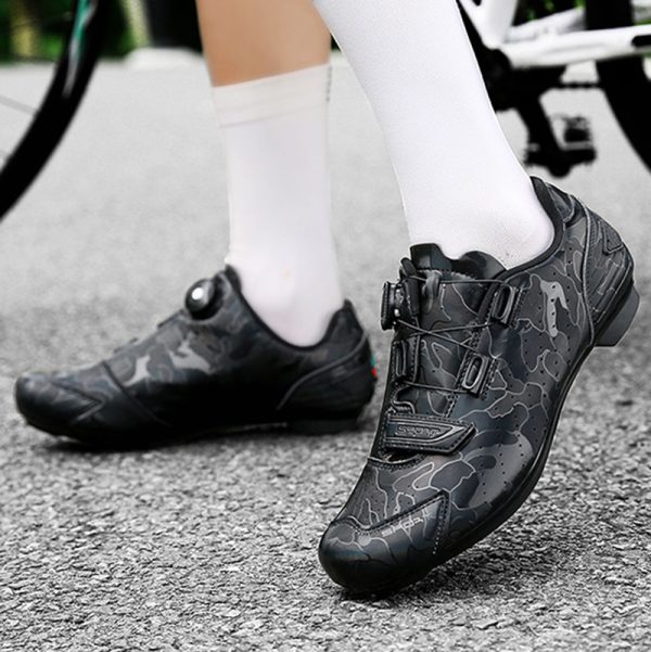 Cycling shoes, cycling shoes, sports shoes, hard-soled sports shoes, cycling shoes, screw-on shoes - Image 4