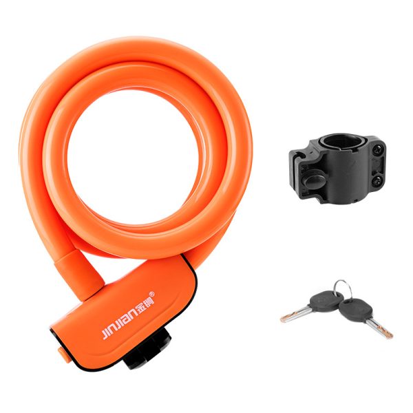 Bicycle lock anti-theft lock bar lock wire lock bicycle lock mountain bike lock - Image 3