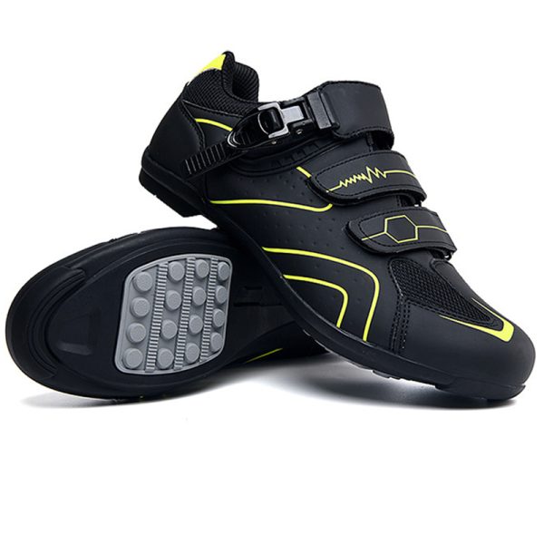 Lock-free cycling shoes, men's and women's lock shoes, hard-soled outdoor lock-free cycling shoes - Image 5
