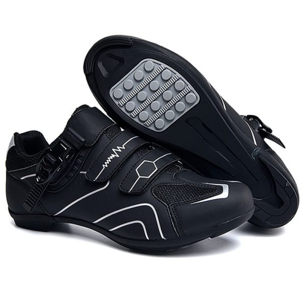 Lock-free cycling shoes, men's and women's lock shoes, hard-soled outdoor lock-free cycling shoes - Image 4