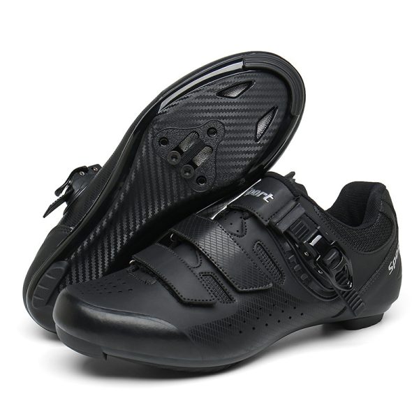 Cycling shoes comfortable wear-resistant road lock shoes anti-slip buckle shoes - Image 4