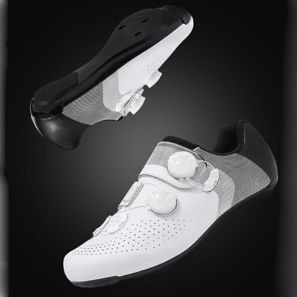 Road bike lock shoe set hard sole power cycling shoes men's and women's breathable shoes