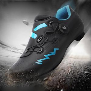 Outdoor road men's and women's lockable bicycle hard-soled dynamic cycling shoes