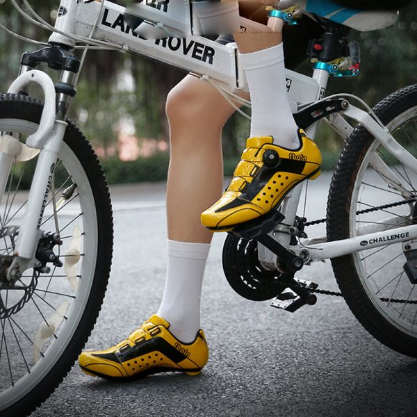 Cycling shoes road bike hard sole power shoes hard sole lock shoes