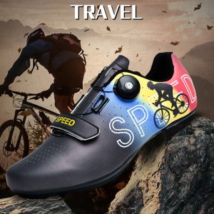 Road bike lock shoes hard sole breathable cycling shoes cycling shoes lock shoes
