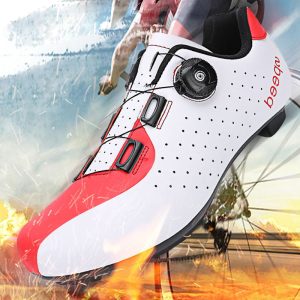 Bicycle shoes cycling shoes men's and women's road bike lock shoes breathable hard sole