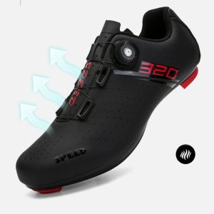 reinforced toe heel cycling shoes