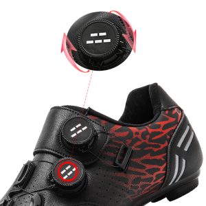 Quick lock buckle cycling shoe