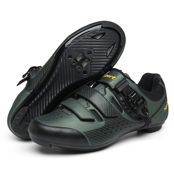 Cycling shoes comfortable wear-resistant road lock shoes anti-slip buckle shoes - Image 3