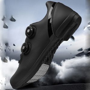 Cycling shoes bicycle lockless road bike lockless shoes set