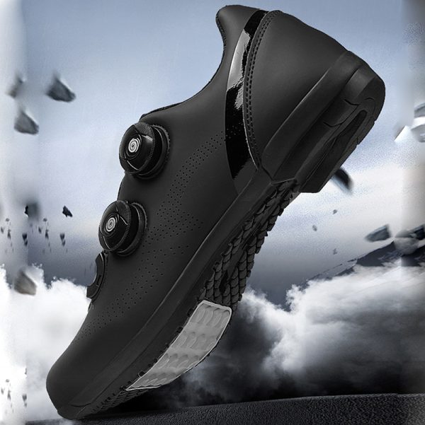 Cycling shoes bicycle lockless road bike lockless shoes set