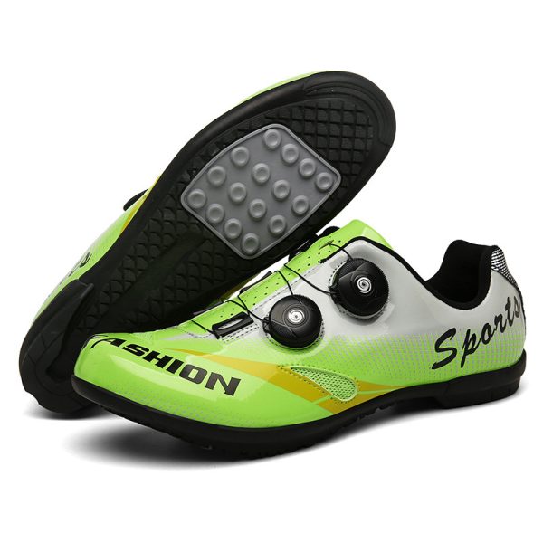 Bicycle shoes professional cycling shoes men's lockless sports lock shoes road bike cycling - Image 2