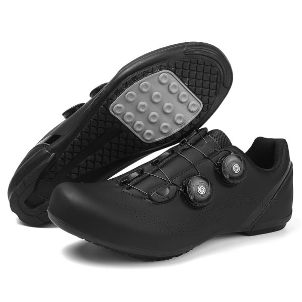 Cycling shoes bicycle lockless road bike lockless shoes set - Image 2